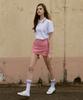 KANDINI Red Check Set-Up Skirt