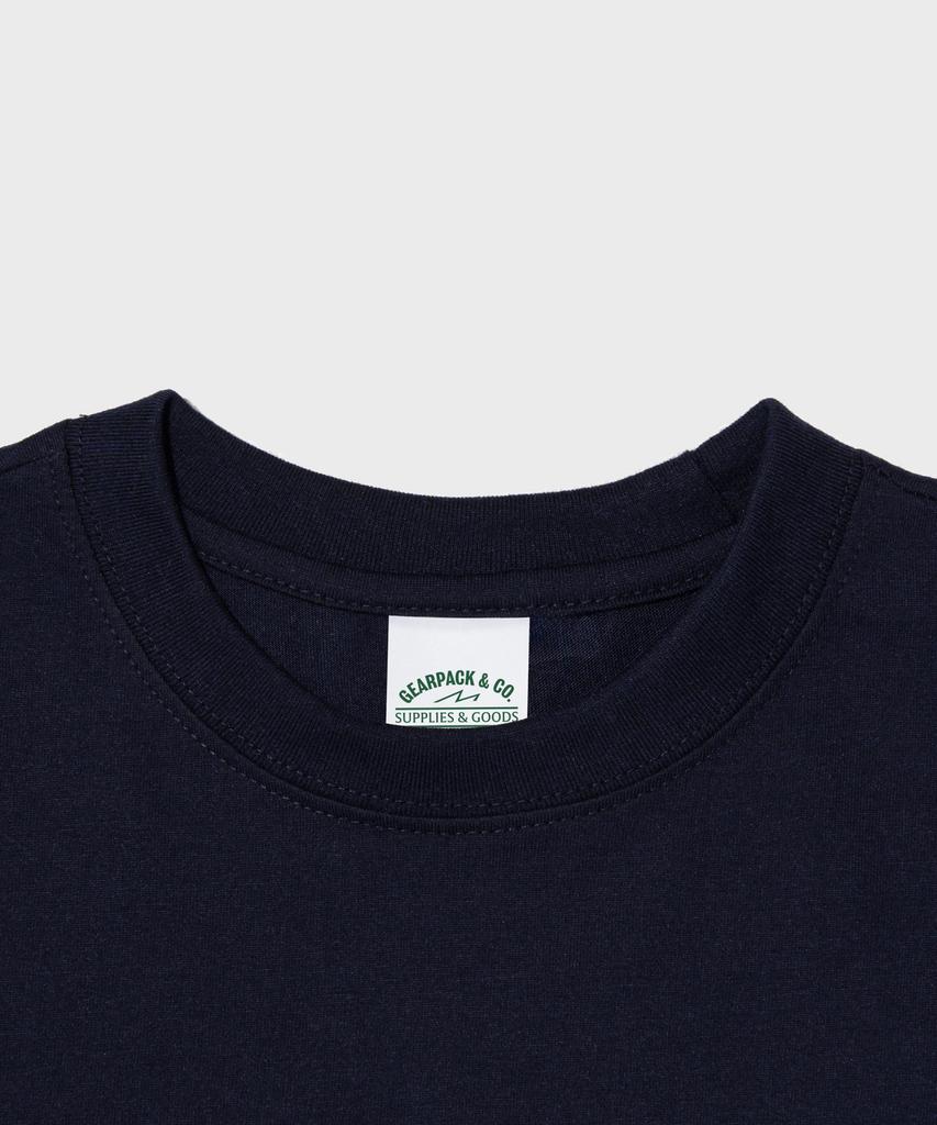 Wogseuaenko Light Cool Packing Short Sleeve T-Shirt (Navy)