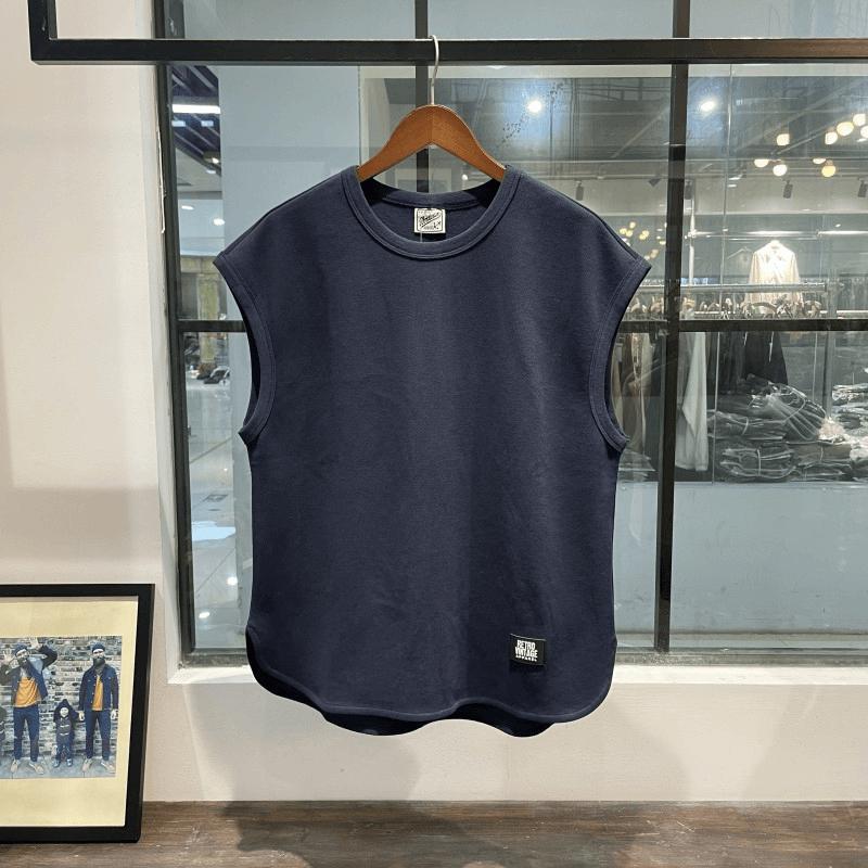 

Летняя ультратонкая дышащая спортивная майка для мужчин в американском стиле, модная и красивая, свободная и без рукавов, с бретелью-майкой на плече XL