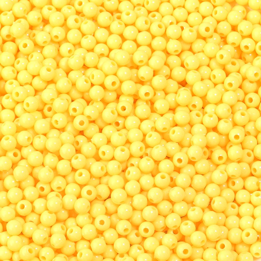 Colorful 4mm Acrylic Round Seed Beads for DIY Jewelry, Bracelets, and Necklaces