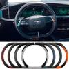 Cubierta de Volante de Cuero Gamuza para Mokka Grandland Frontera 2025 Antideslizante Car-styling Accesorios para Automóviles