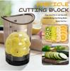 Fruits Vegetables Slicer Cup Upgrade Strawberry Slicer Grape Speed Cutter Stainless Steel Cutting Cup Kitchen Gadgets Tools