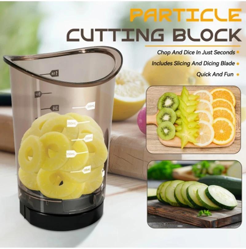Fruits Vegetables Slicer Cup Upgrade Strawberry Slicer Grape Speed Cutter Stainless Steel Cutting Cup Kitchen Gadgets Tools