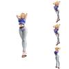 Stunning Dragon Ball Z Gal Android No. 18 Pvc Figure 20cm Tall Statue Ver.iii Gift