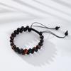 Colorful Natural Agate Bracelet Black Onyx Stone Energy Bracelets Unisex Modern Creative Yoga Meditation Manual Jewelry Spiritual Healing Ornaments