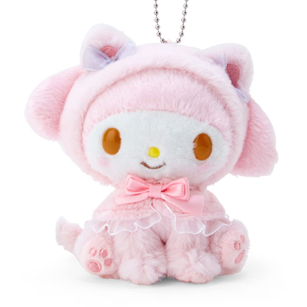 Sanrio My Melody Cat Mascot Holder 799378 Dressed-Up (Healing Kitty)