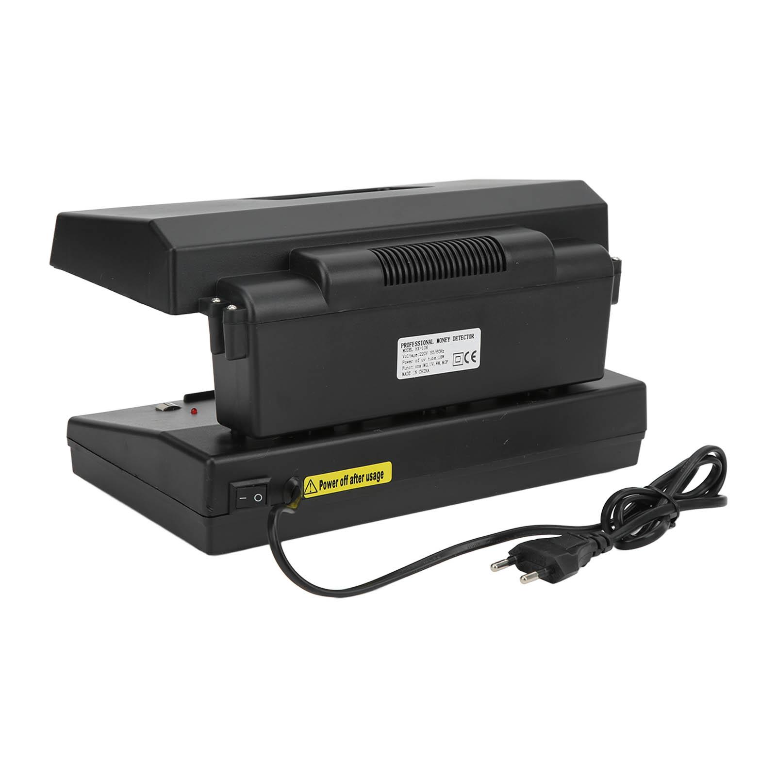 

Детектор фальшивых купюр Простой Удобный Прочный Прочный Эффективный Проверка денег EU Plug EU PLUG