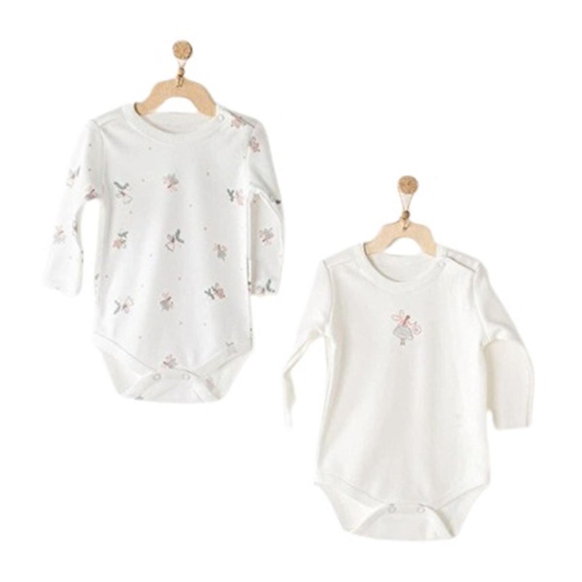 

Andywawa AC23147 Fairy 2 предмета боди для малышей цвета экрю