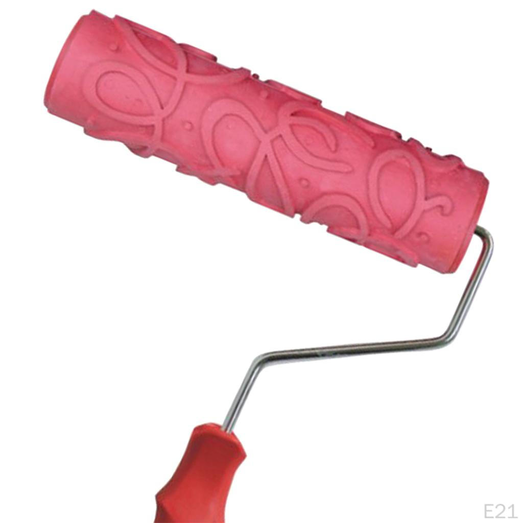 7" Rubber Paint Roller Sleeves Wall Painting Decorating Tool Home DIY