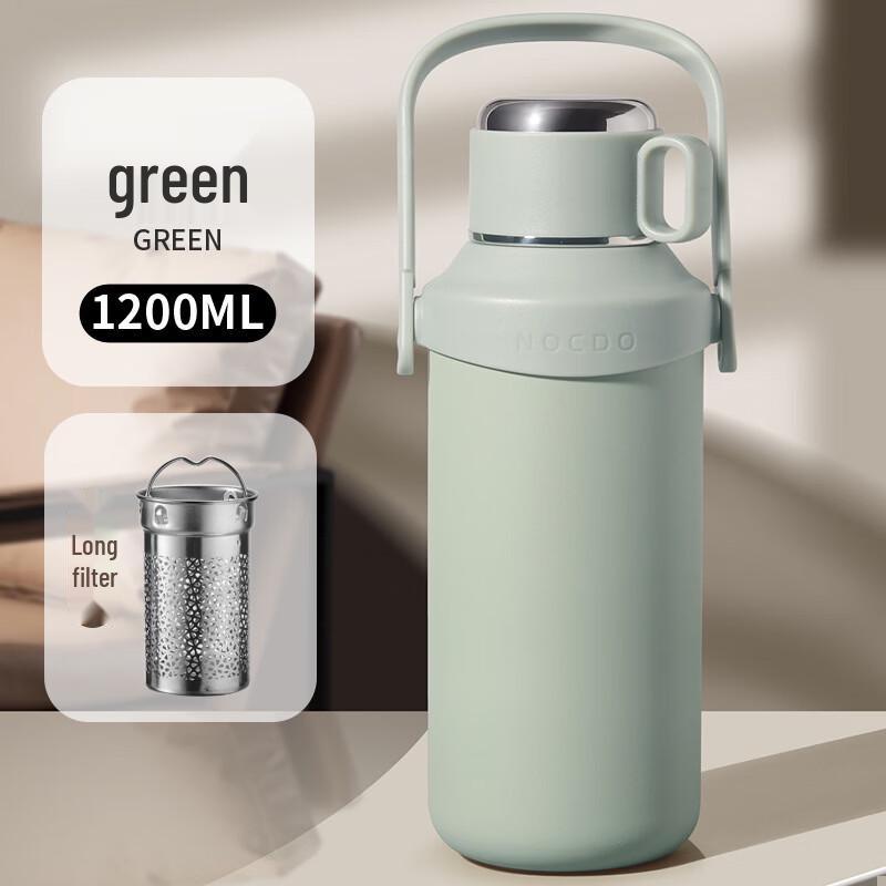 Handon 1200ml Portable Outdoor Stainless Steel Vacuum Flask