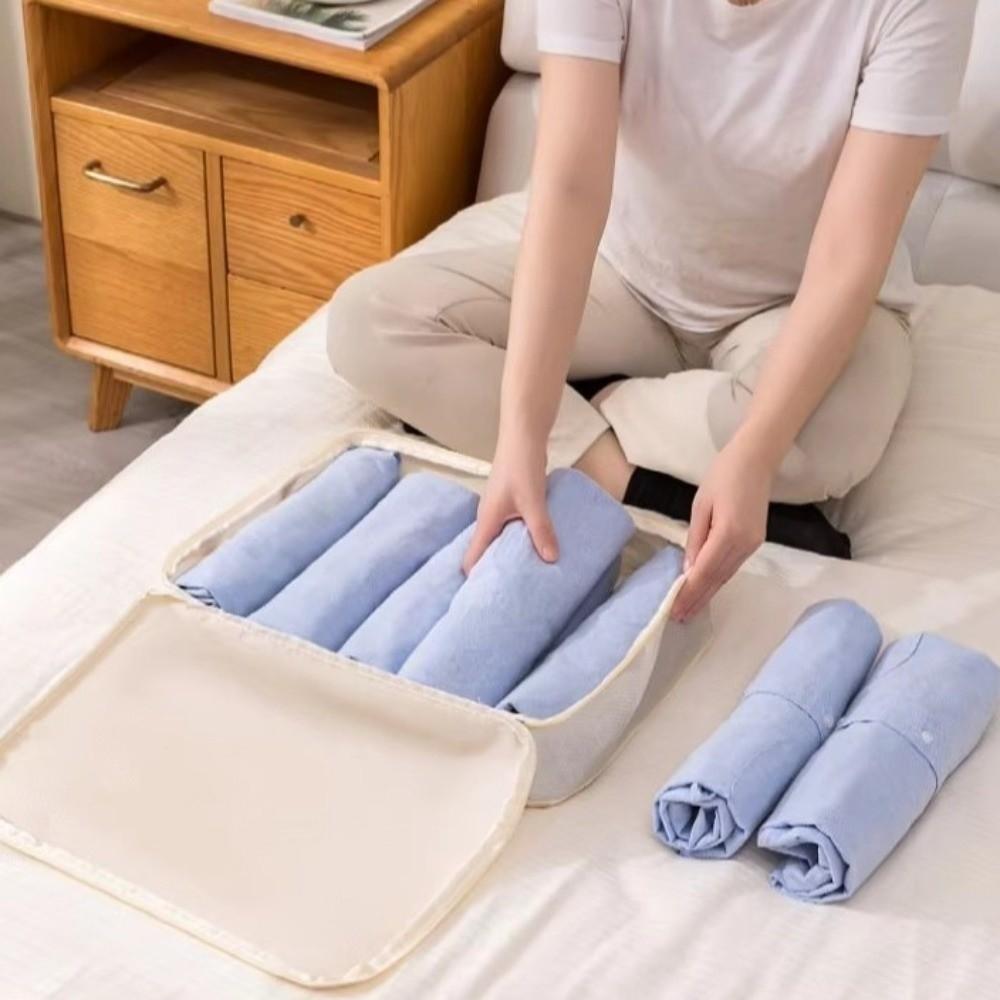 3 pcs/set Large Capacity Travel Compression Packing Cubes Multifunction Travel Storage Bag  Travel