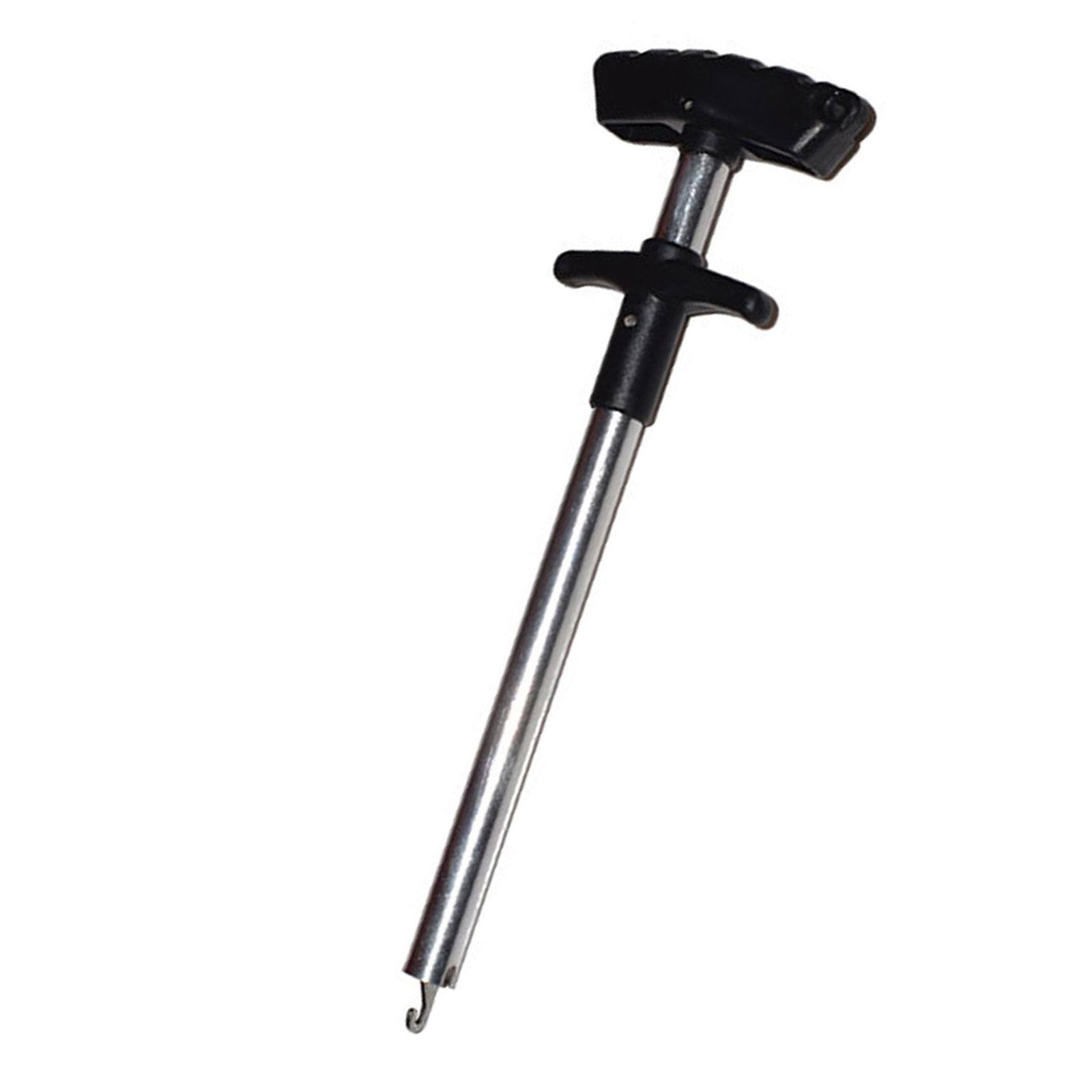 

Portable Fishing Hook Remover Tool Aluminum Tube Fish Hook Extractor Fishing Lure Remover for Safe &Easy Detachment серебряный