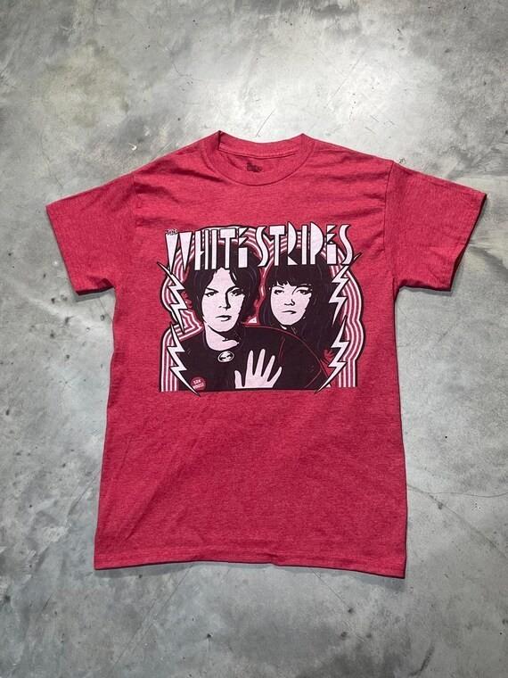 Винтажная футболка The White Stripes Все размеры Короткий рукав SA291 БЕСПЛАТНАЯ ДОСТАВКА XXXXL
