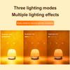 Rechargeable Atmosphere Lights With16 Colors Dimmable Bedside Lamp with BT Speaker Galaxy Projector Light for Bedroom