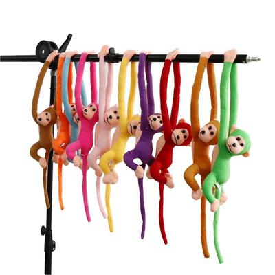 60CM Long Arm Ape Monkey Plush Toys Cartoon Aniaml Chimpanzee Stuffed Doll Curtain Strap Birthday Gift for Kids Girl Party Decor