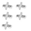 Yousheng 5 Pièces Ventouses de Séparation Feuille Séparatrice à Forte Aspiration Clips d'Isolation en Plastique pour Aquarium