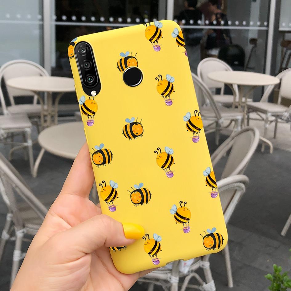 For Huawei P30 Lite Pro Case Fashion Girls Butterfly Bees Soft Fundas For Huawei P30 Pro VOG-L29 ELE-L29 P 30 Lite P30lite Coque