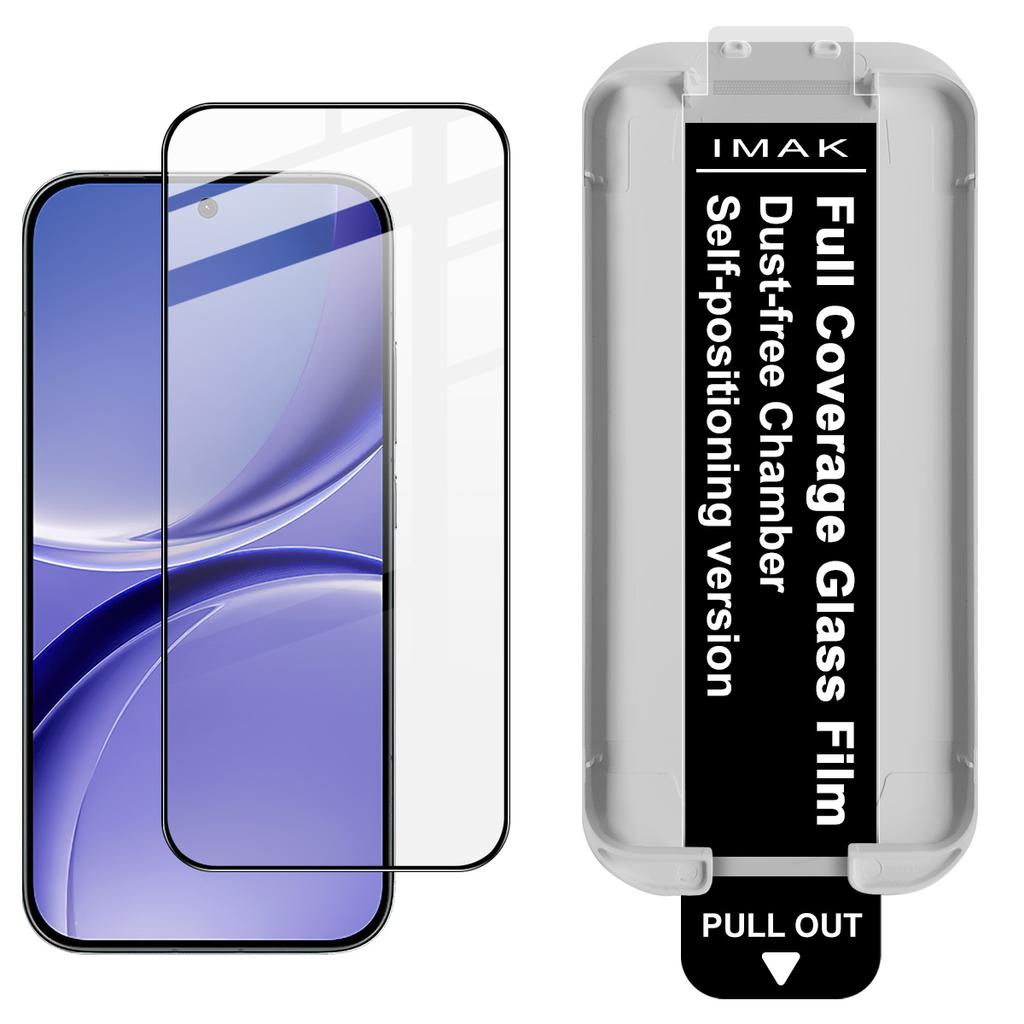 Per POCO X8 Pro Max 5G Vetro IMAK Cabina Senza Polvere Pellicola in Vetro Temperato a Schermo Intero Supporta Sblocco Impronta Digitale