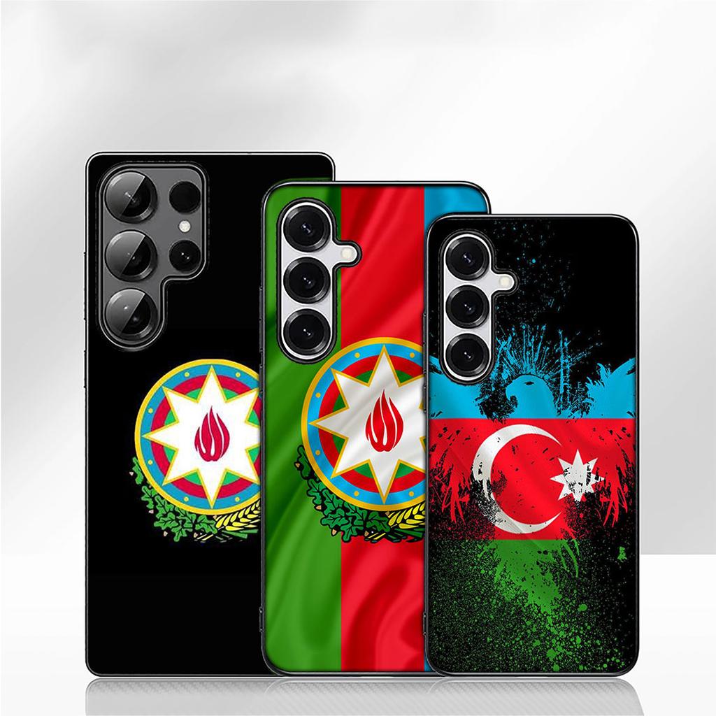 Azerbaijan Buta Flag Phone Case for Motorola Moto G54 G05 G24 G67 G55 G75 G85 G15 G57 G86 Power Edge 50 30 Ultra Fusion neo Pro