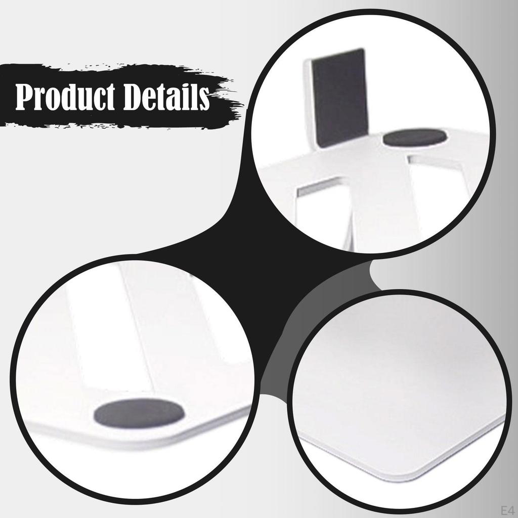 Carbon Steel Desktop Speaker Stand, Sturdy C-shaped Construction, Space-saving, Versatile Audio And