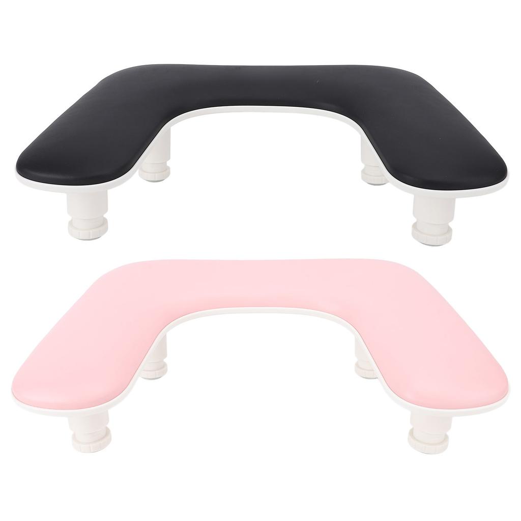 U Shaped Manicure Hand Rest Height Adjustatle Nail Arm Rest Stand Hand Rest Pillow for Nail Salon