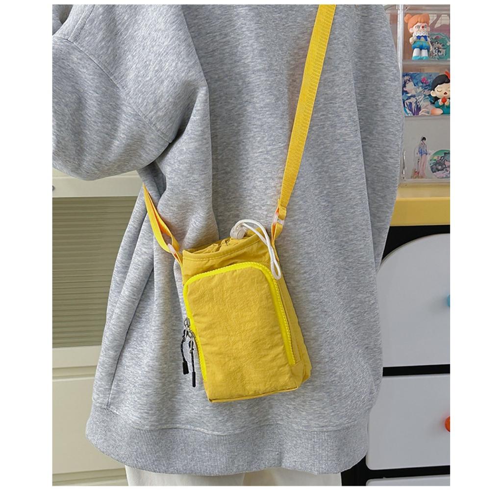 Casual, Small Square Bag, Canvas, Crossbody Bag