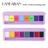 HANDAIYAN Wasserlösliche fluoreszierende Make-up-Scheibe, menschliche Farb-Malscheibe, Leistung, Gesichtsfarbe, Make-up, Eyeliner, Lidschatten