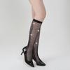 European and American Sparkling Diamond Short Socks for Women - Solid Color Mid Tube, Hot Selling TZ5005