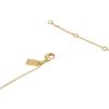 COACH Interlocking Open Circles Pendant Necklace 91441 GLD Gold [Used]