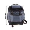 1Pc Multi-use Hardware Maintenance Waist Bag - 600D Oxford Cloth Multi-pocket, Electrician Carpenter Tool Organizer Belt Bag