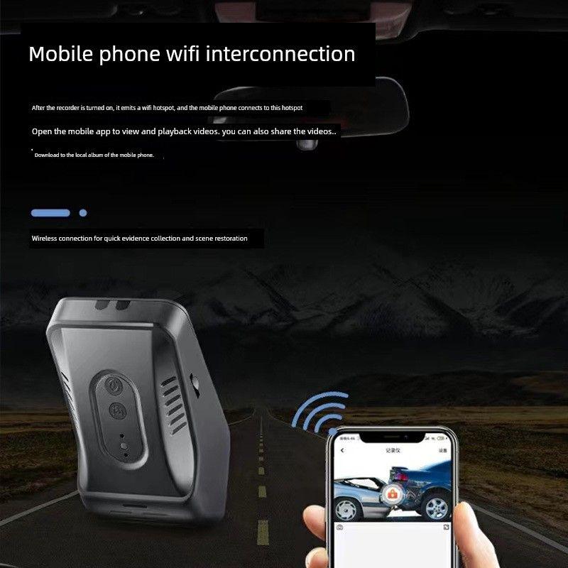 New Arrival 4K Driving Recorder Night Vision Mobile Phone Interconnection WiFi Parking Surveillance Front and Rear Dual Recording Group 4S Store