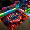 Bolton Wanderers FC Design Crystal Velvet Carpet Cozy Non?Slip Printed Rug For Bedroom Living Room Entrance