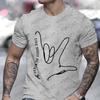 T-Shirt for Men Summer Graphic Tops Autism Accept Tshirts Short Sleeve O-neck Streetwear Autism Awareness Tees Male Clothing