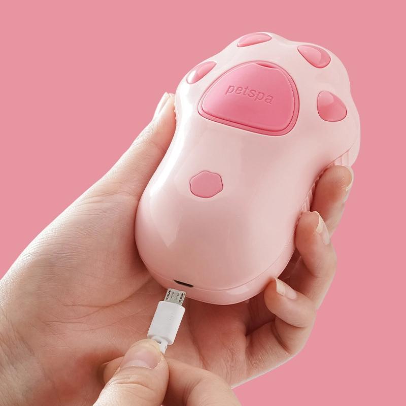 Perie cu abur pentru pisici Perie aburită pentru câini 3 în 1 pulverizator electric Pisicuță Perie de păr pentru pisică pentru masaj Pieptene pentru îngrijirea animalelor de companie Piepteni pentru îndepărtarea părului Materiale de îngrijire