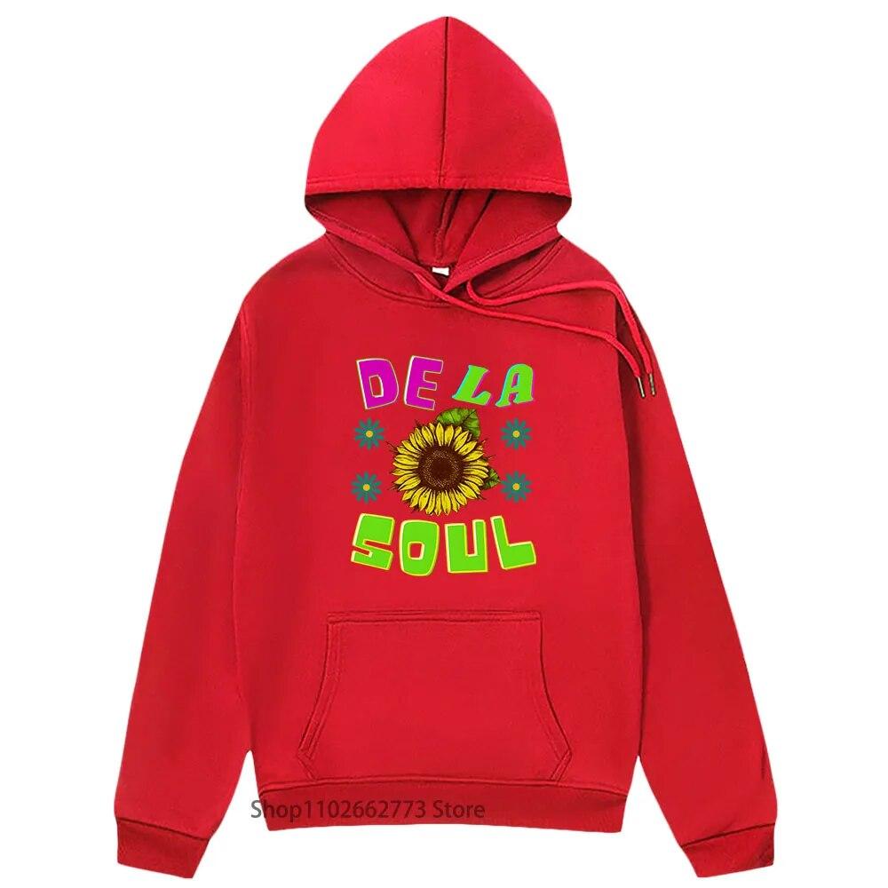 De La Soul Hoodies Fashion Anime Unisexga Sweatshirt with Hooded Clothes Long Sleeve Winter Pullover Unisex/women Tops Funny Clothing
