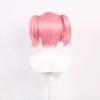 Pink Ponytail Clip Artificial Scalp Wig Magic Girl Cos Wig Anime Reality Show Wig