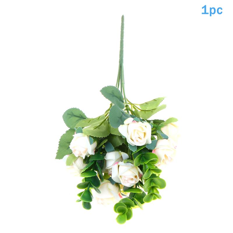 

1/3Pcs Artificial Flower Silk Rose Bouquet Fake Flower For Wedding Home Room Garden Party Autumn Chriatmas Decor Fake Floral 1pcs шампанского