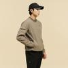 CHALLENGER Men'S Essential Round Neck Sweatshirt Windbreaker Woven Top Beige