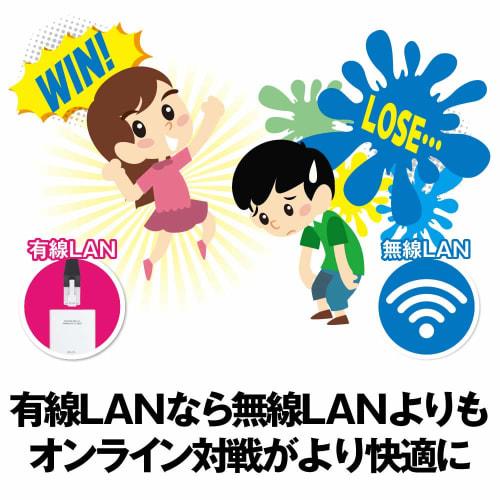 BUFFALO Wired LAN Adapter LUA3-U2-ATX 10/100M USB2.0 [Nintendo Switch Operation Confirmed Device]