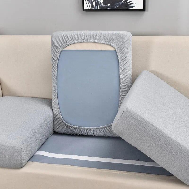 Jacquard-Sofa-Sitzkissenbezug, elastisch, wasserdicht, Sofabezug für Wohnzimmer, Möbelschutz für Haustiere und Kinder, abnehmbar