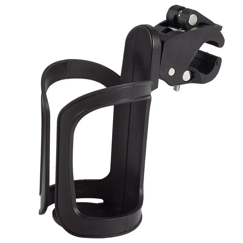

Adjustable Stroller Water Bottle Holder - 360° Rotating Bike Cage for Stroller Accessories чёрный
