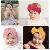 1 Pezzo Fascia per Testa Neonato per Bambine Lavorata a Maglia Elastica Turbante per Bambini Fiocchi per Bambini Morbido Nylon Cappelli per Bambini Accessori per Capelli 32 Colori