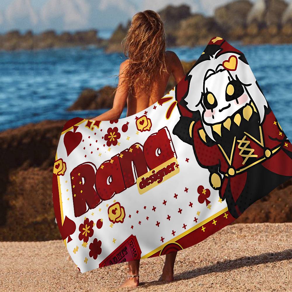 The Freak Circus Funny Game Microfiber Blanket Quick Drying Beach Towels Oversized Printing Super Absorbent Pool Towel Blanket