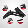 2pcs Bridge Shaped Spring Hinges Bracket Cabinet Door Support Durable Door Hinge  Cabinet