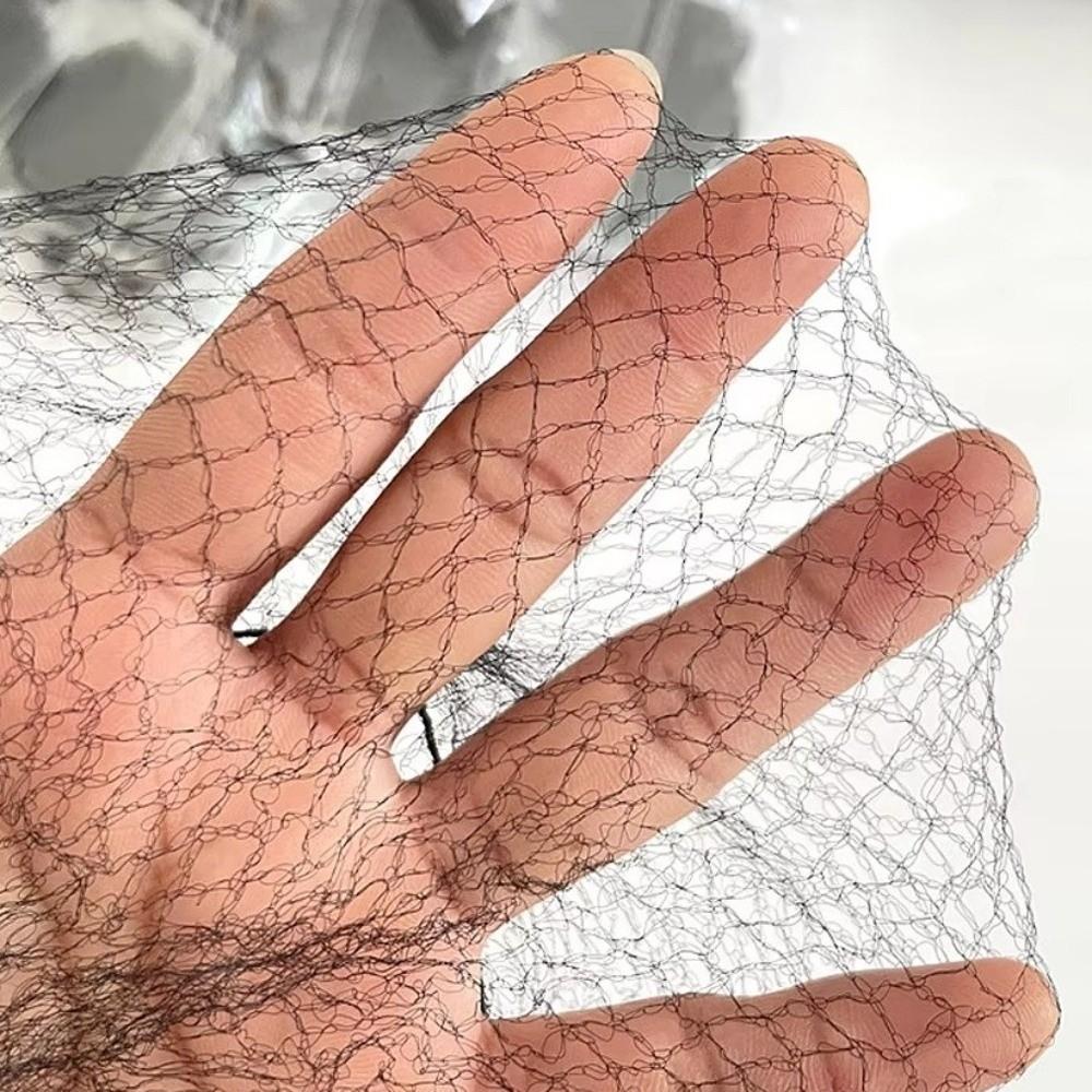 144 Stück/Set Atmungsaktives Unsichtbares Haarnetz Professionelles Haarnetz Einweg-Perückenkappe Cosplay