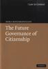 Buch The Future Governance of Citizenship