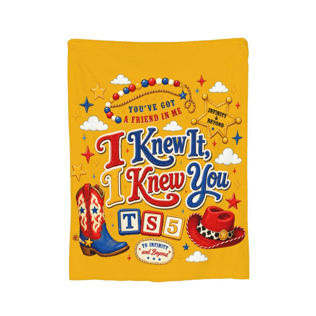 Cowgirl Girl I Knew It I Knew You Knitted Blankets TS5 Fuzzy Throw Blanket Summer Air Conditioning Printed Lightweight Bedsprea,
