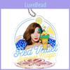 High-quality Kpop Red Velvet Acrylic Keyring Key Holder With Cute Power Up Design For Trendy Fashion