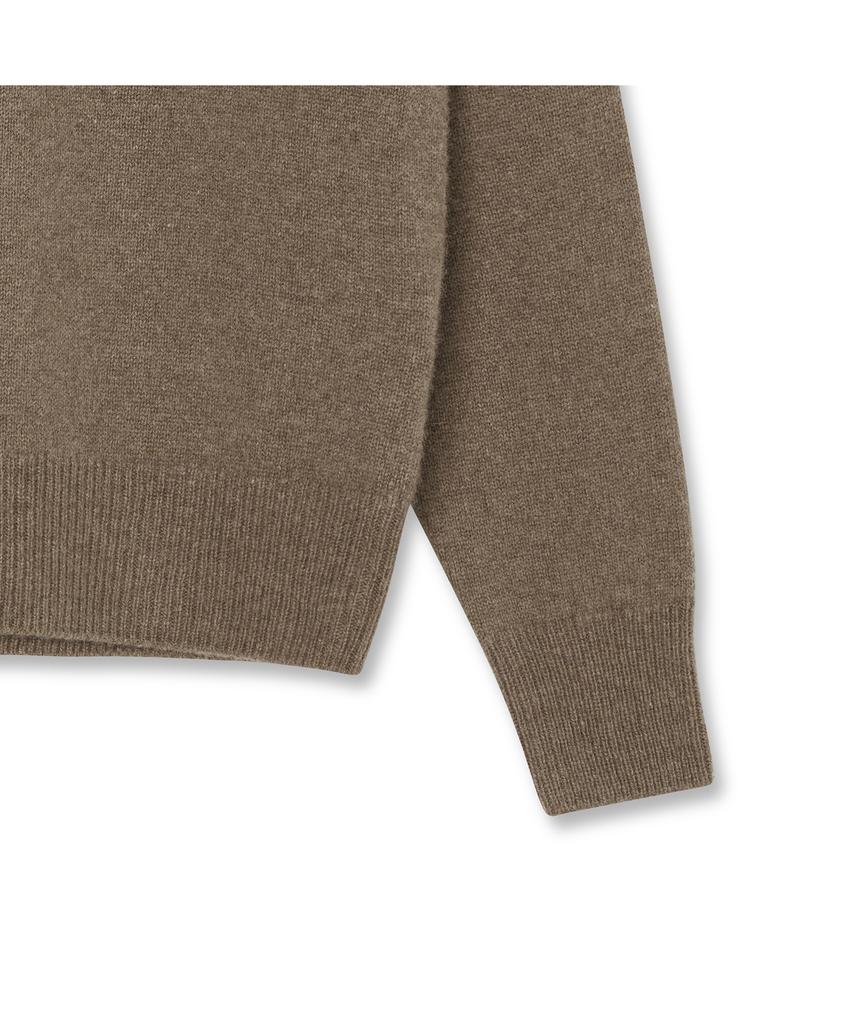 IOLO Women'S Alpaca Raglan Round_Mocha Brown