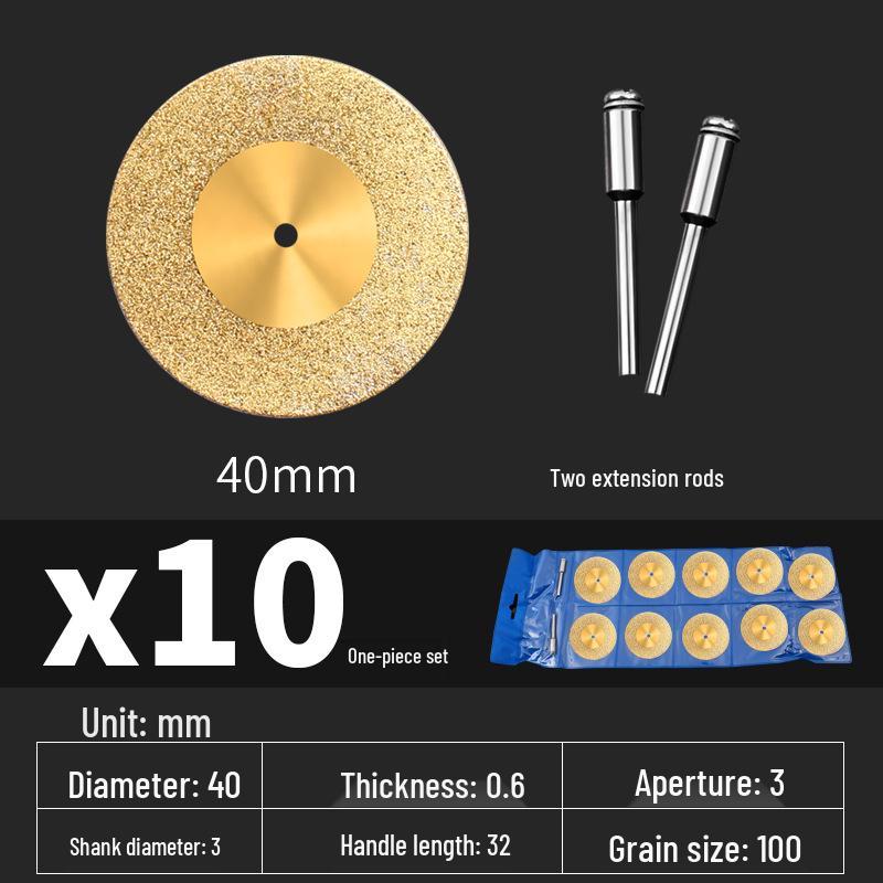Jade Glass Diamond Abrasive Grout Cleaning Mini Saw Blade, Electric Grinding Disc
